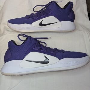 ***SOLD*** Nike Hyper Dunk Basketball Shoes- Purple, White & Black, Size 11